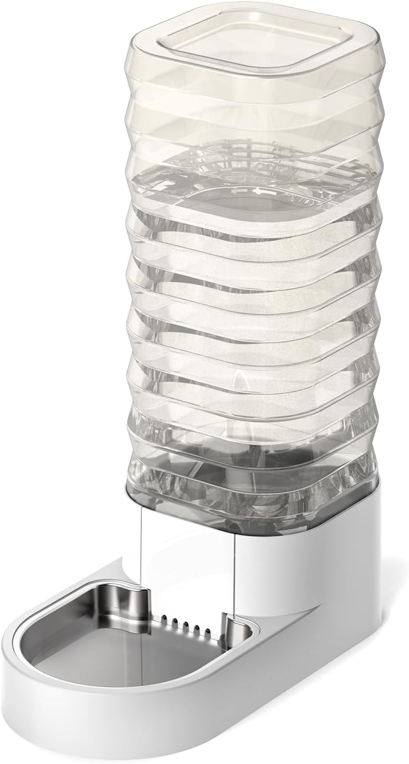 Gravity 6.5L Dog and Cat Water Bowl Dispenser, Automatic Stainless Steel Dog Water Bowl, 100% Bpa-Free, Self-Filling Large Capacity Pet Water Feeder for Dogs and Cats