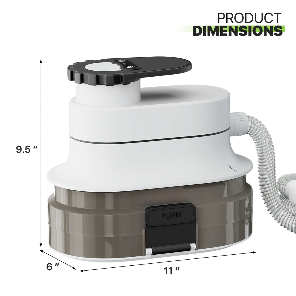 Magshion Pet Grooming Kit & Vacuum Suction 99% Pet Hair, Dog Grooming Kit with 6 Professional Grooming Shedding Tools for Dogs Cats and Other Animals, Black