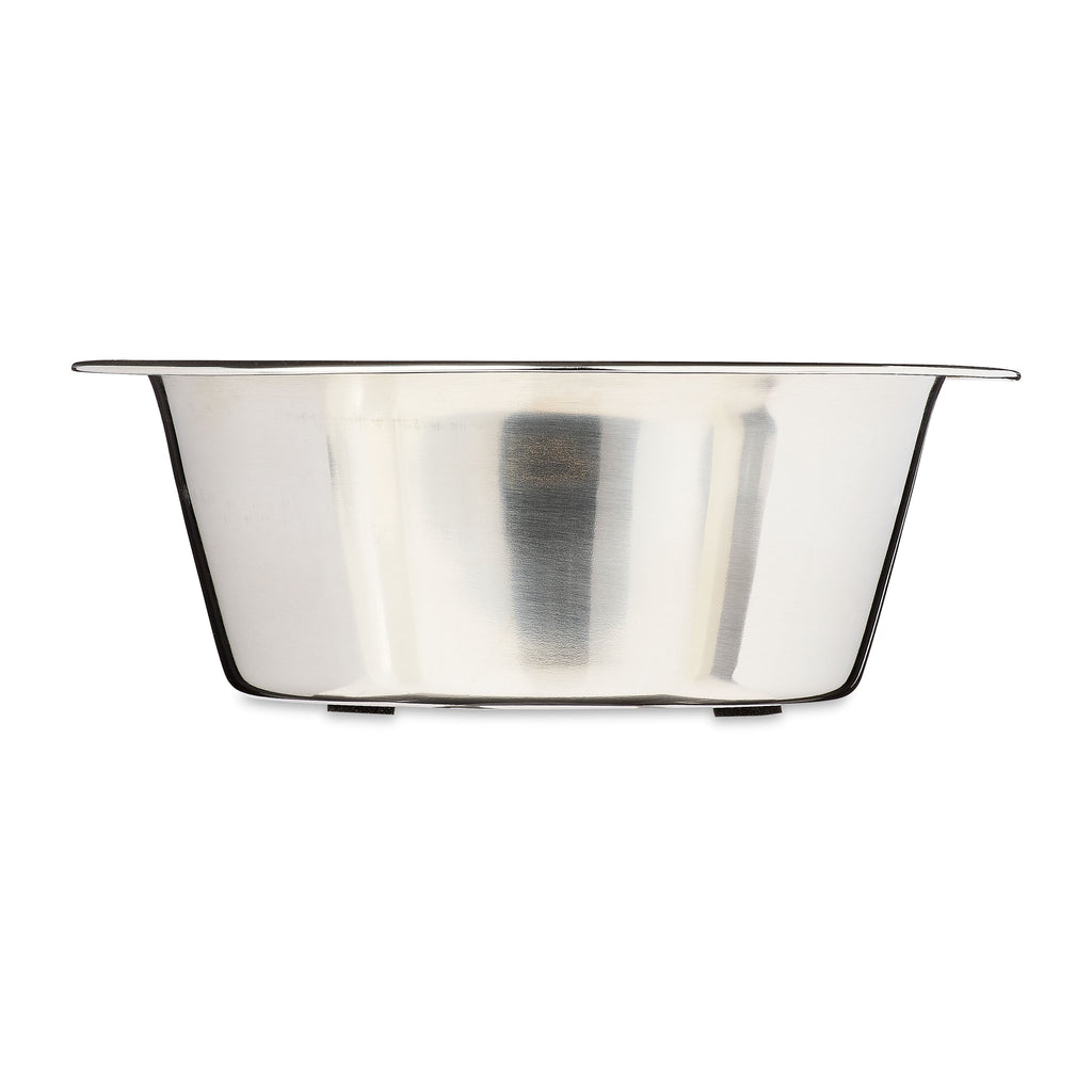 Vibrant Life Stainless Steel Paw & Beads Imprint Dog Bowl Small