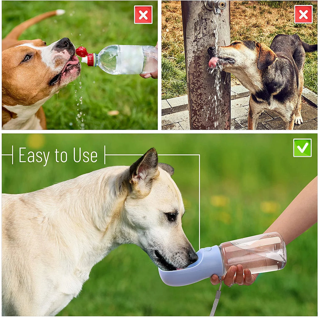 Mr. Pen- Dog Water Bottle, Dog Water Bowl Dispenser, Water Dispenser for Dogs, Portable Dog Water Bottle