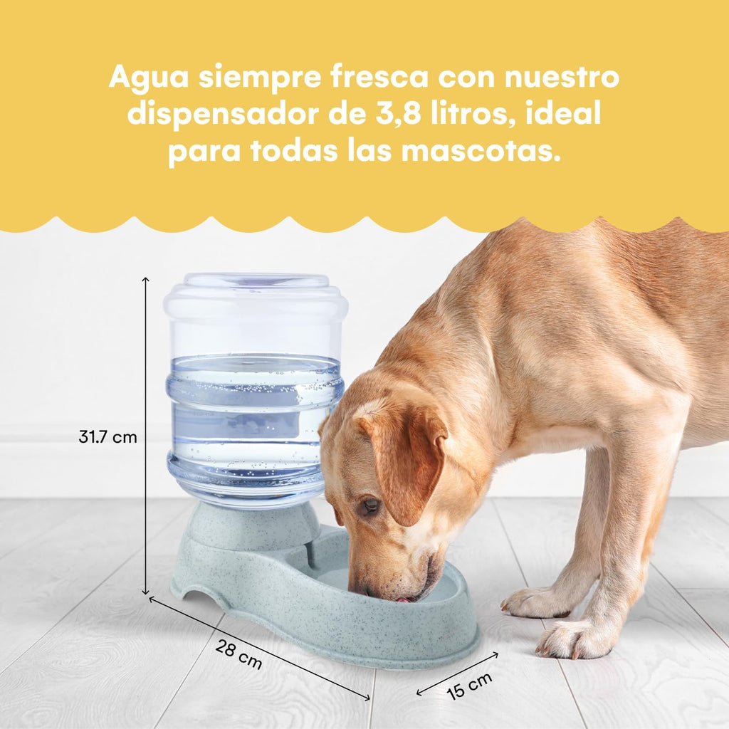 Noa Store Automatic 1-Gallon Pet Feeder, Easy to Clean, Supports Multiple Pets, Ideal for Cats and Dogs