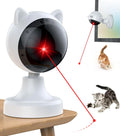 Prociv Automatic Cat Laser Toys, Interactive Laser Cat Toys for Indoor Cats/Kitty/Dogs, Cat Laser Toy Automatic White