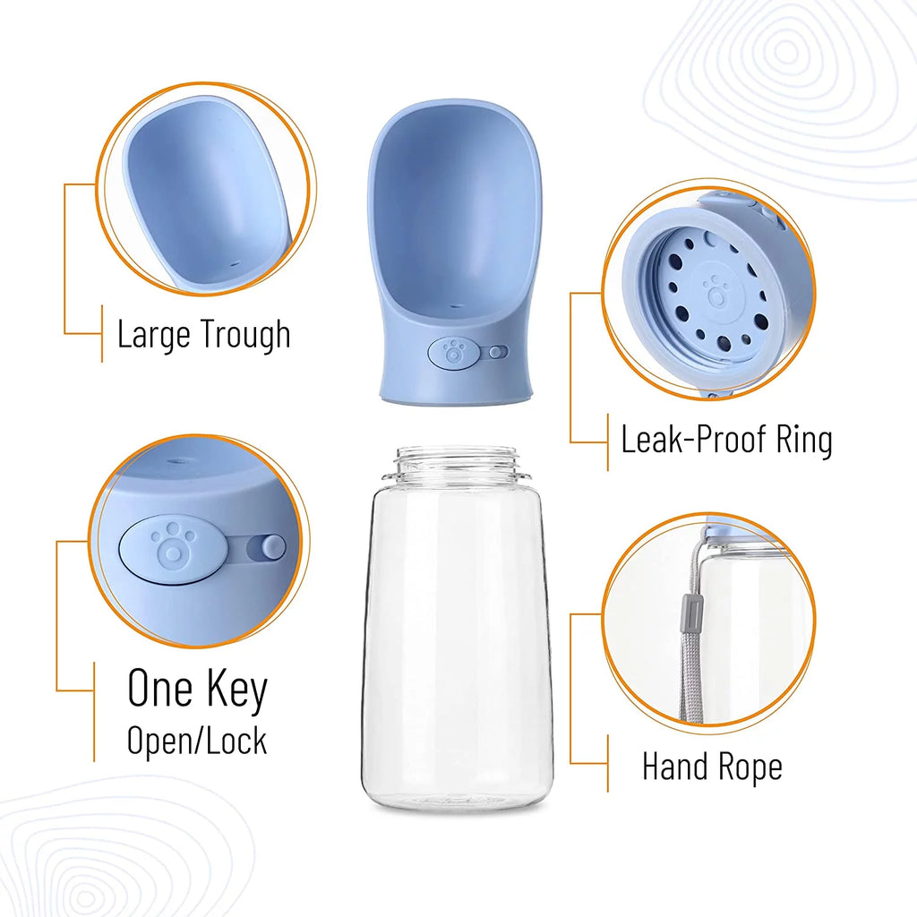 Mr. Pen- Dog Water Bottle, Dog Water Bowl Dispenser, Water Dispenser for Dogs, Portable Dog Water Bottle