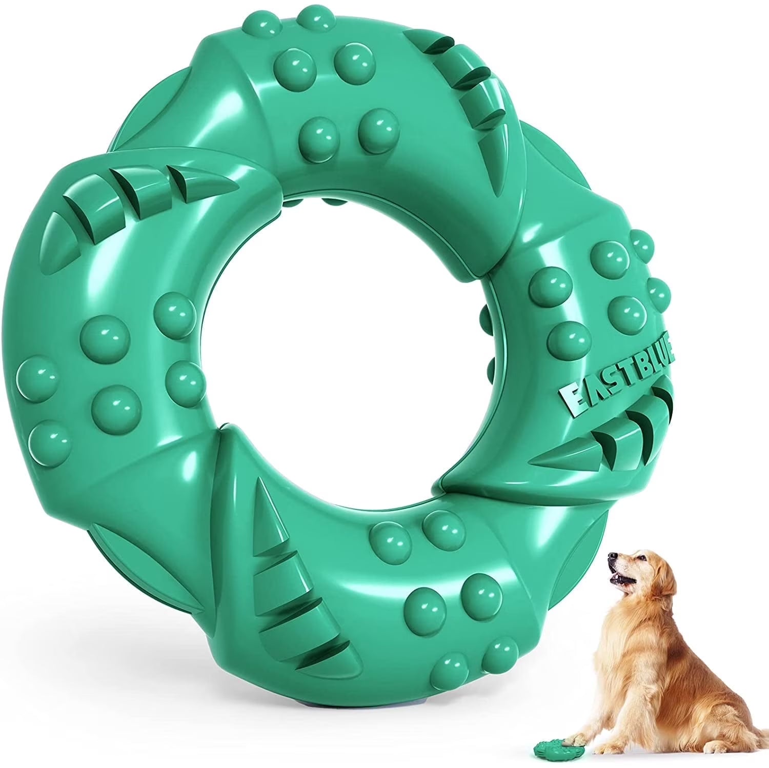 Dog Toys for Aggressive Chewers Bone Dog Toy Interactive Dog Toys for Large Dog Chew Toys for Aggressive Chewers,Dinosam Indestructible Dog Toy for Medium Large Dogs