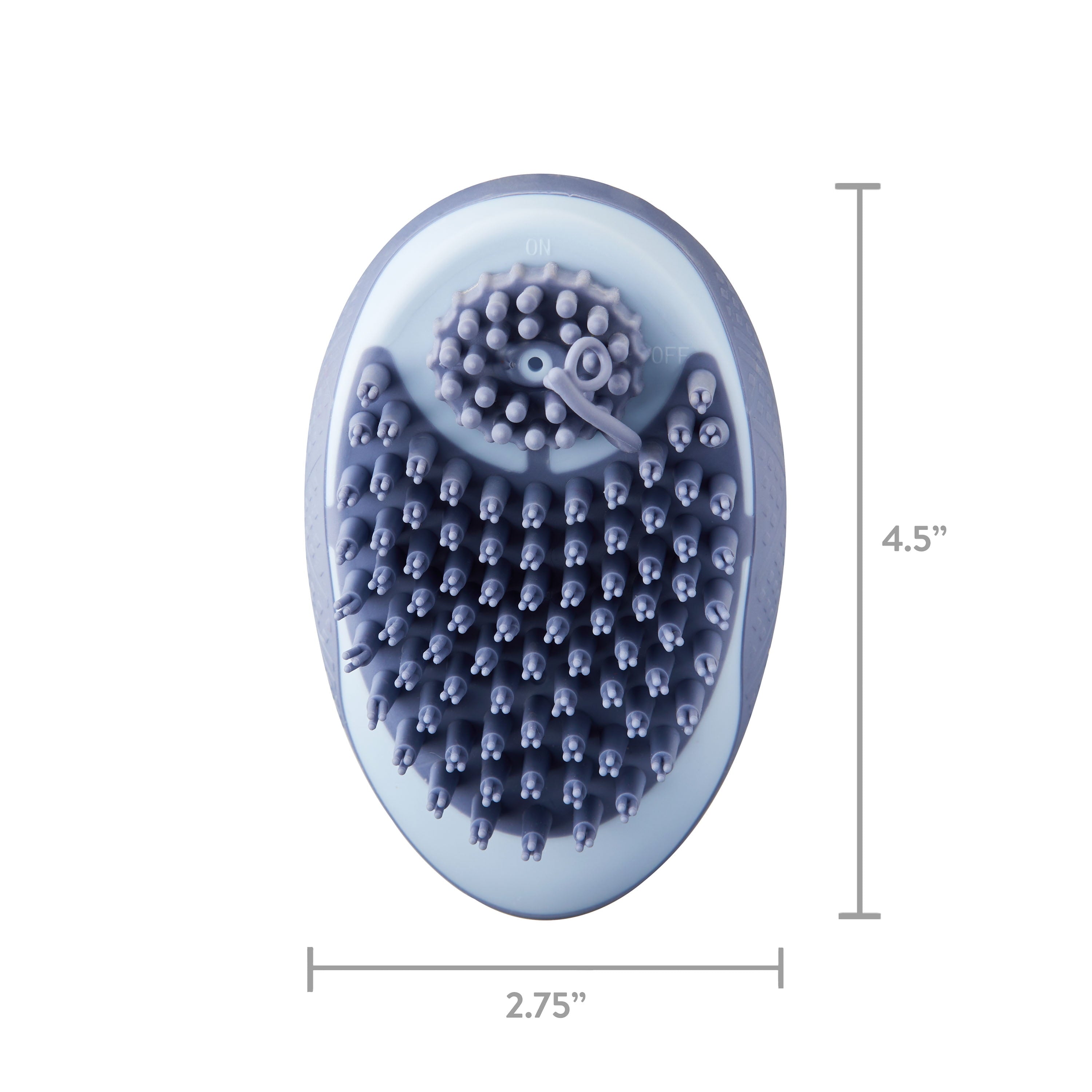 Vibrant Life Bathing Palm Dog Brush + Shampoo Dispenser | Dog Grooming Tool Hand Brush