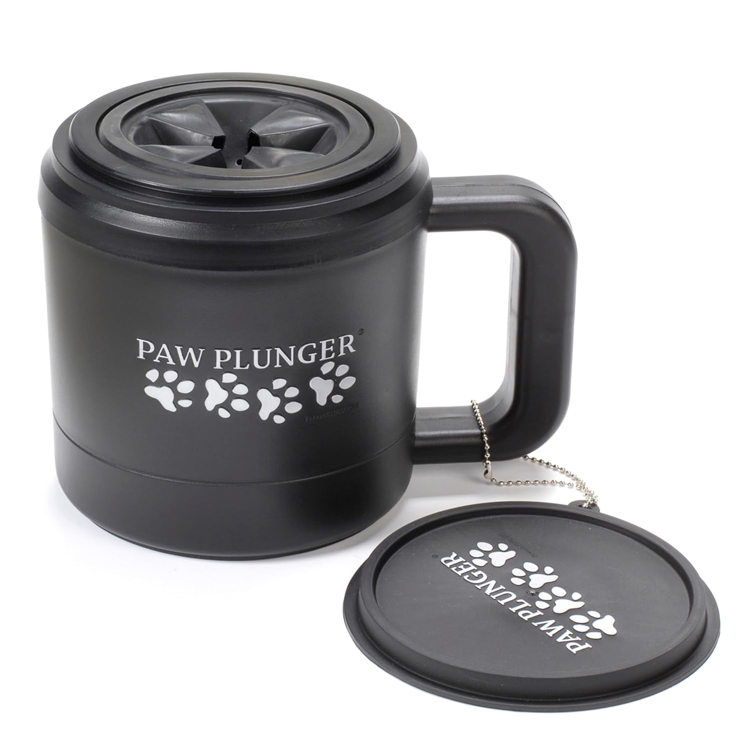 – Dog Paw Cleaner - Puppy Essentials - Portable Dirty Paw Washer - Ideal for Small Dogs - Pink