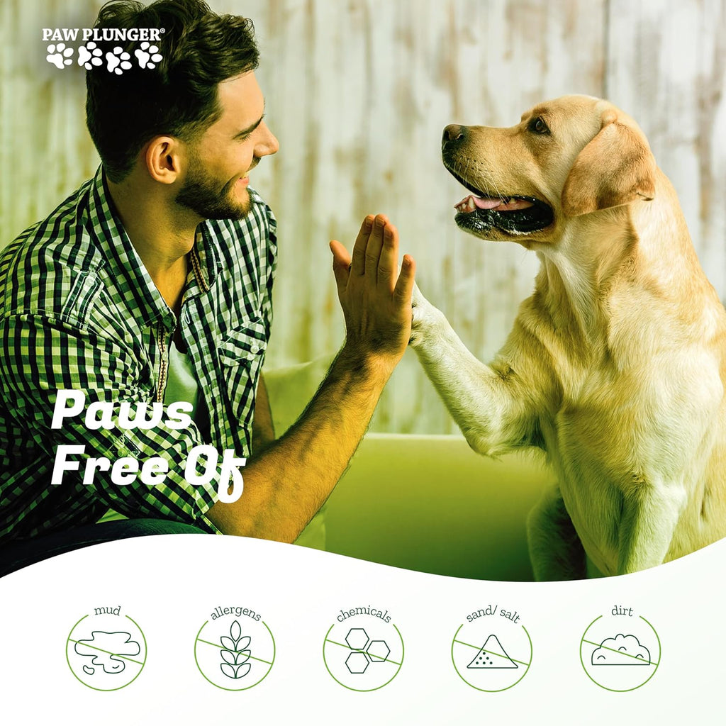 – Dog Paw Cleaner - Puppy Essentials - Portable Dirty Paw Washer - Ideal for Small Dogs - Pink